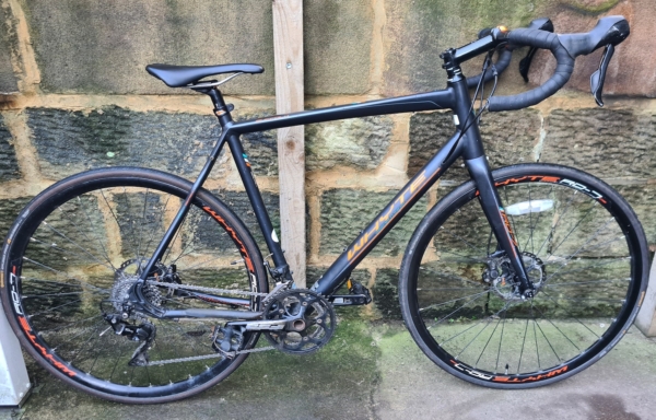Whyte Suffolk RD-7 alloy disc gravel bike/tourer, grey
