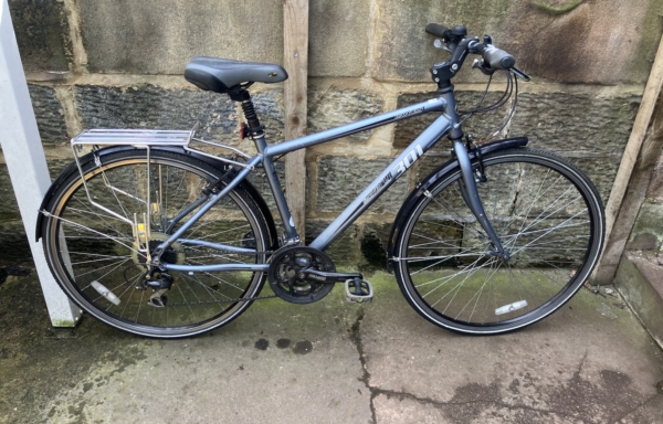 Dawes Discovery 301 hybrid, metallic blue