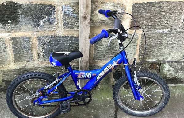 Giant Animator 16in kids bike, metallic blue