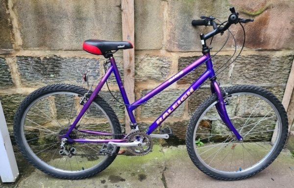 Raleigh Zing ladies MTB, purple