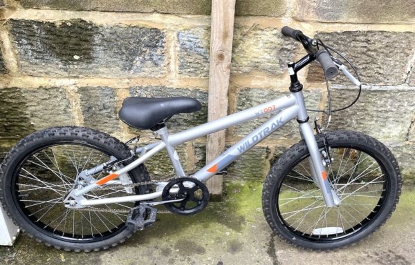 Wildtrack WT007 20in kids bike, silver