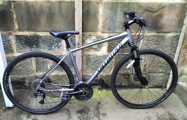 Specialized Crosstrail alloy disc hybrid, grey