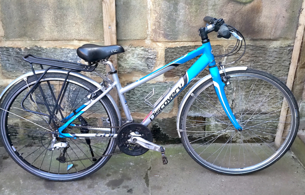 Dawes Discovery alloy hybrid, blue/grey