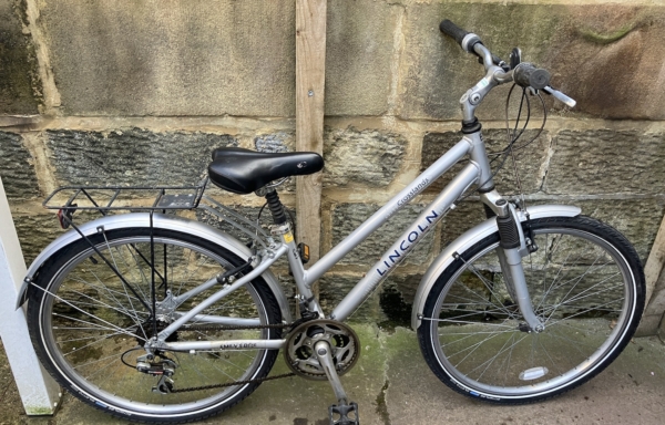 Lincoln Crosslands alloy ladies MTB-hybrid, silver