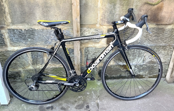 Boardman Team C carbon road bike, black