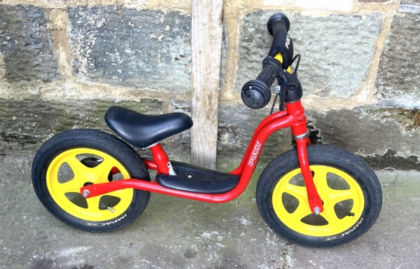 Puky balance bike, red