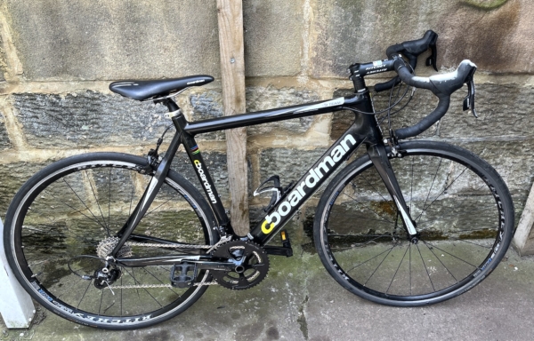 Boardman Team C carbon road bike, black