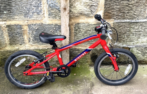 Wiggins Macon alloy 16in kids bike, red/blue