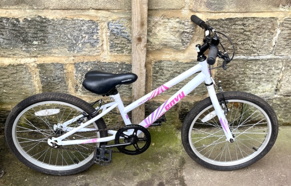 Apollo Envy 20in kids bike, white
