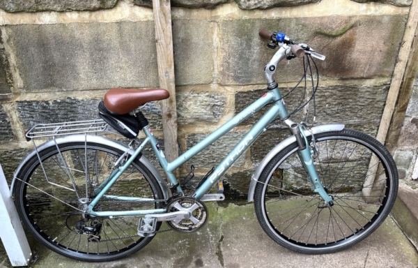 Python Paragon alloy ladies hybrid, light blue