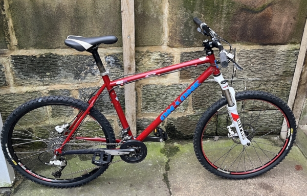 On-One 456 EVO disc MTB, red