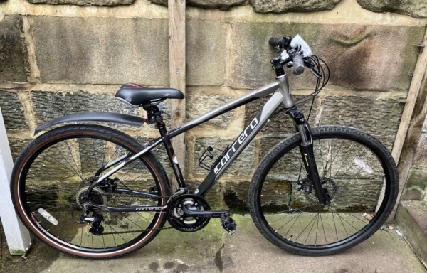 Carrera Crossfire 2 alloy disc hybrid, metallic grey