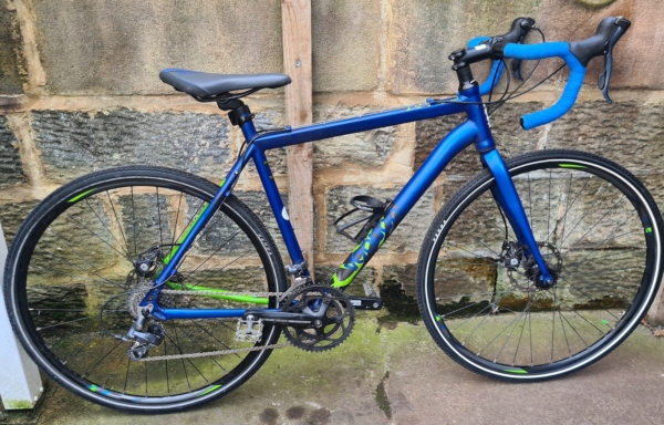 Voodoo Limba road bike, blue