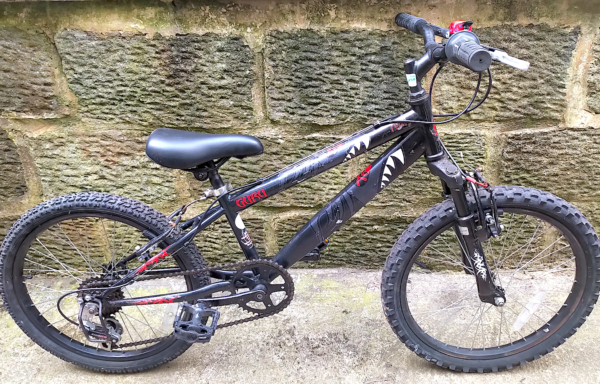 Hood Guru 20in kids bike, black