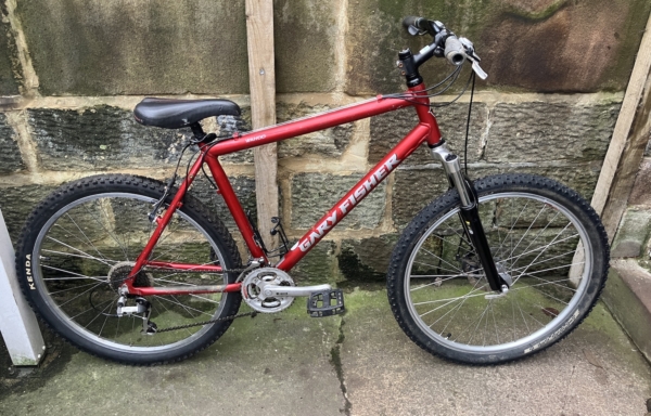 Gary Fisher Wahoo alloy disc MTB, red