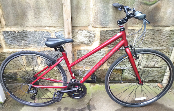 Ridgeback Velocity alloy hybrid, red