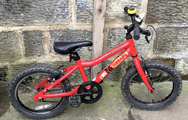Ridgeback MX16 alloy 16in kids bike, red