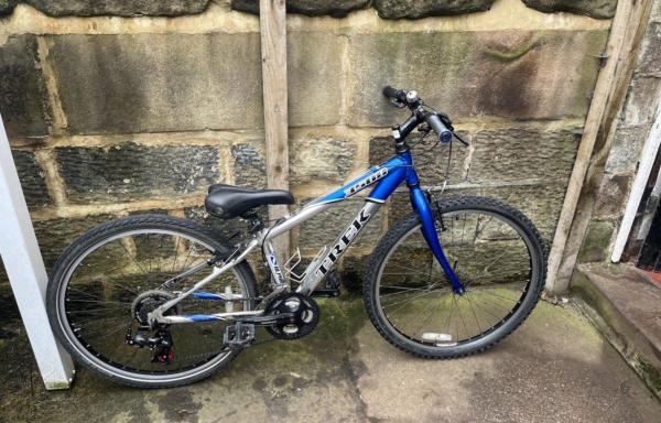 Trek 3500 alloy MTB, blue/silver