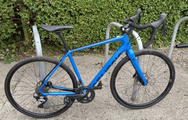 Genesis Datum 20 carbon disc gravel bike (M), metallic blue