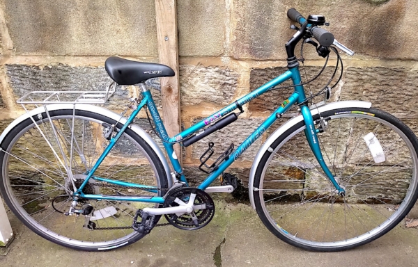Dawes Easy Street ladies hybrid, metallic green