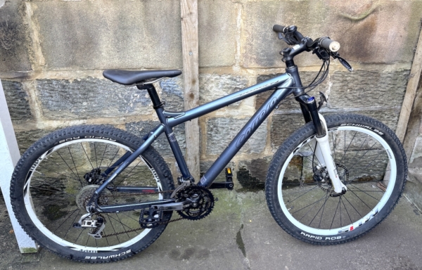 Carrera Kraken alloy disc MTB, metallic grey